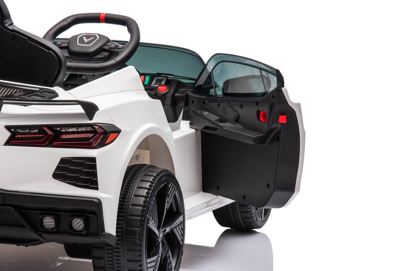 12V Chevrolet Corvette C8 1-Seater Kids Ride-on Car