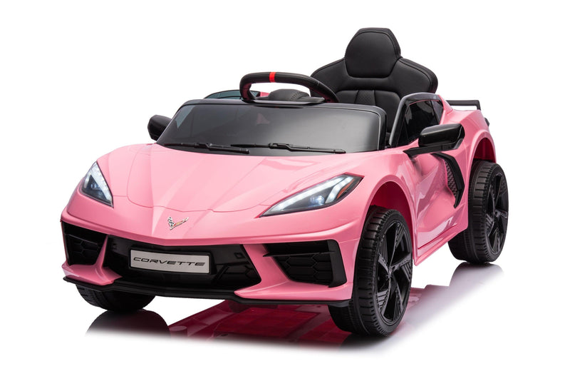 12V Chevrolet Corvette C8 1-Seater Kids Ride-on Car