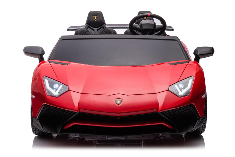 24V Lamborghini Aventador 2 Seater Ride on Car for Kids: Advanced Brushless Motor & Differential for High-Octane Fun