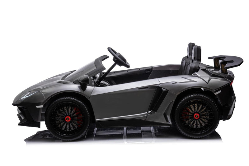 24V Lamborghini Aventador 2 Seater Ride on Car for Kids: Advanced Brushless Motor & Differential for High-Octane Fun