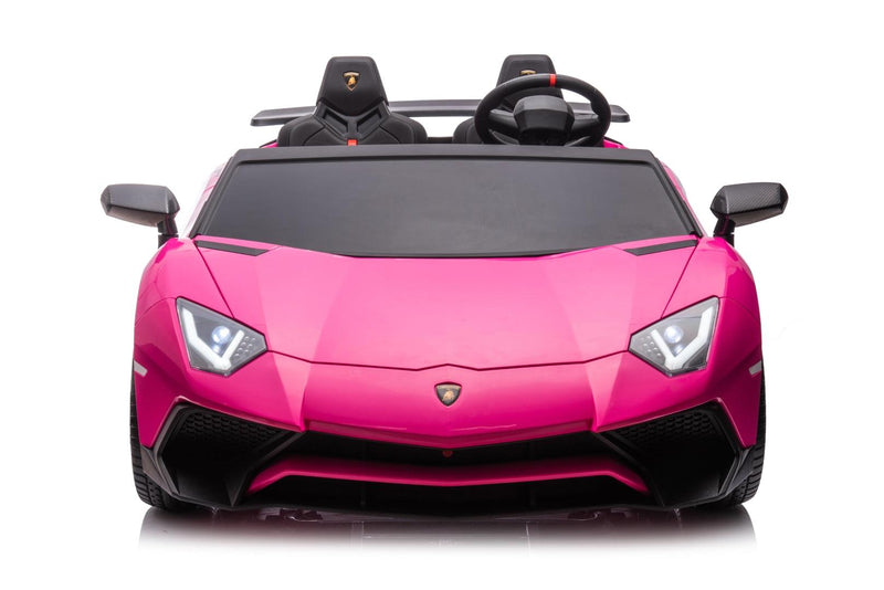 24V Lamborghini Aventador 2 Seater Ride on Car for Kids: Advanced Brushless Motor & Differential for High-Octane Fun