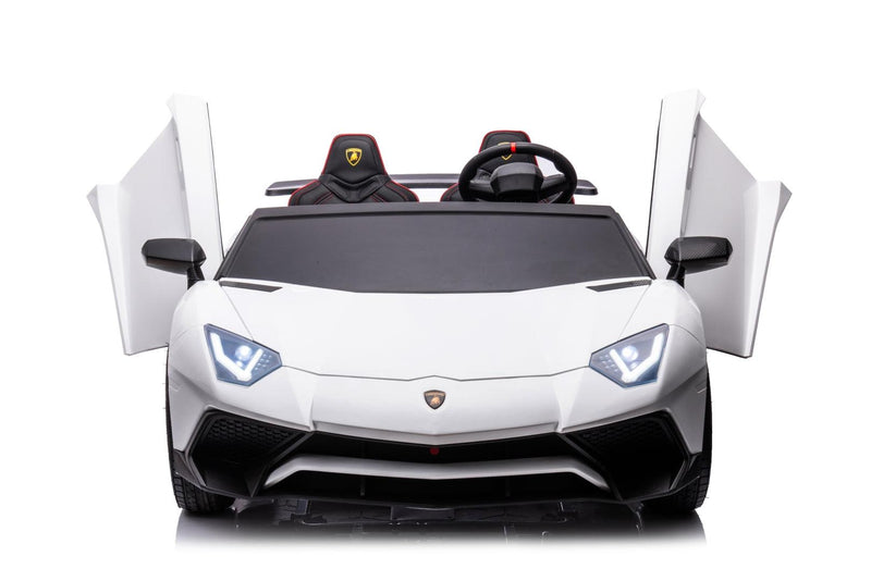 24V Lamborghini Aventador 2 Seater Ride on Car for Kids: Advanced Brushless Motor & Differential for High-Octane Fun