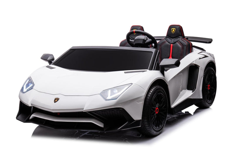 24V Lamborghini Aventador 2 Seater Ride on Car for Kids: Advanced Brushless Motor & Differential for High-Octane Fun