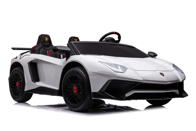 24V Lamborghini Aventador 2 Seater Ride on Car for Kids: Advanced Brushless Motor & Differential for High-Octane Fun