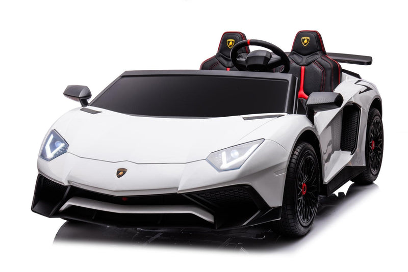 24V Lamborghini Aventador 2 Seater Ride on Car for Kids: Advanced Brushless Motor & Differential for High-Octane Fun